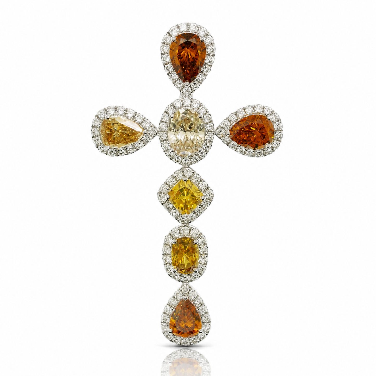 18K 彩鑽吊墜 18K Fancy Diamond Pendant