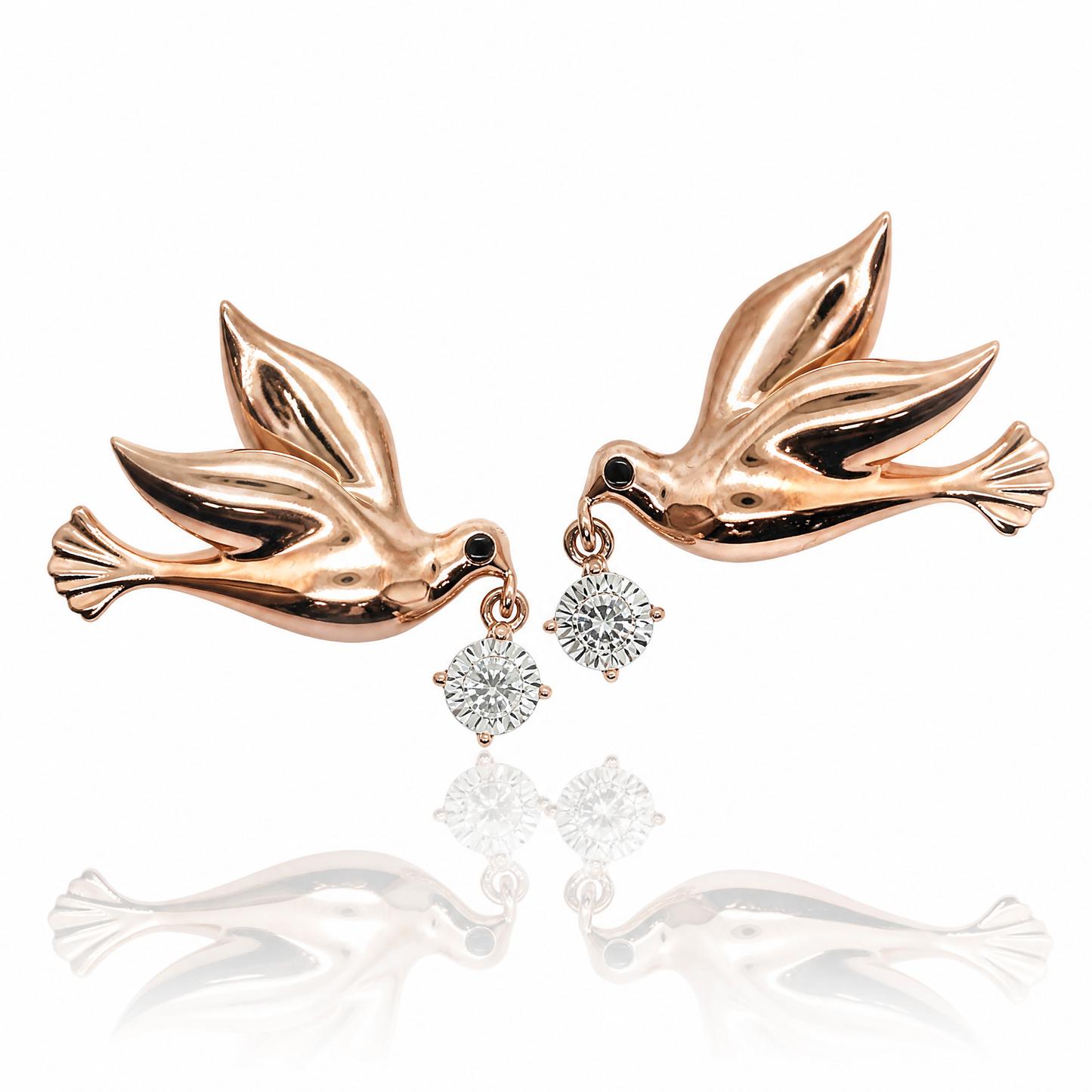 18K 鑽石耳環 18K Diamond Earring