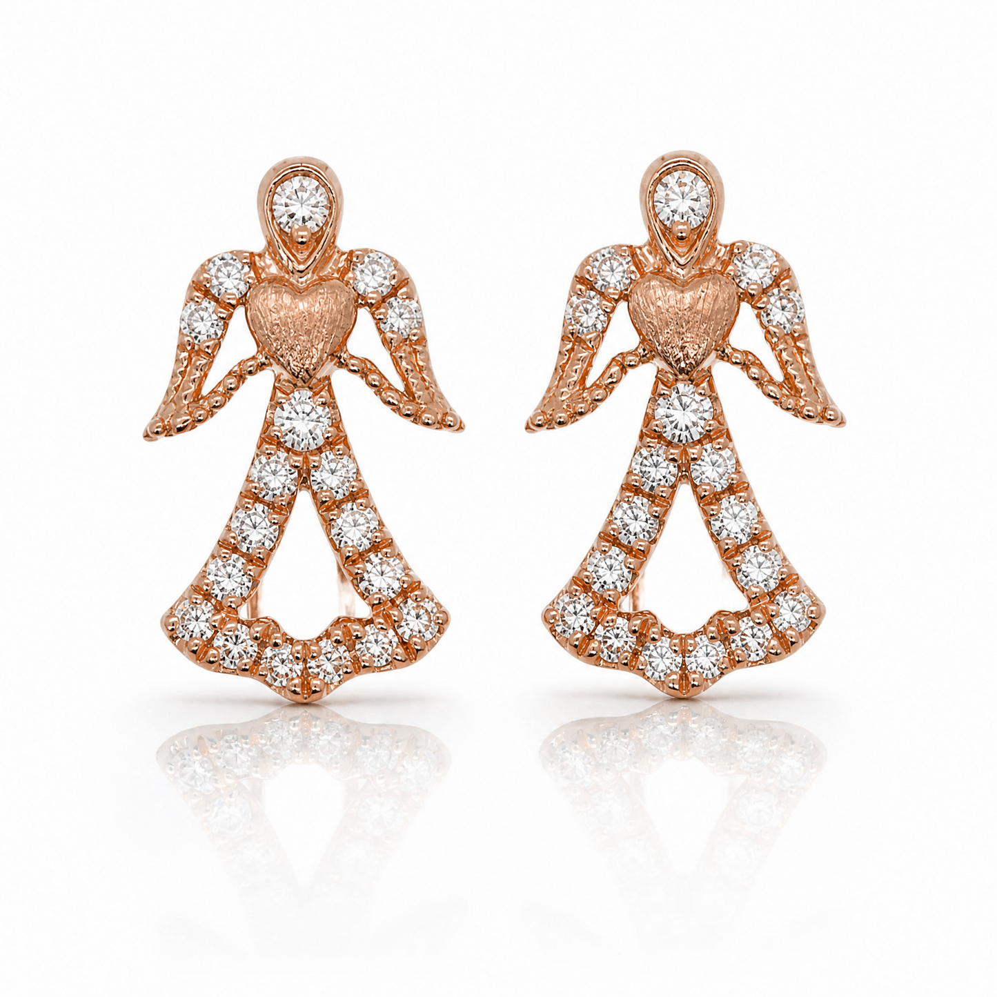 18K 鑽石耳環 18K Diamond Earring