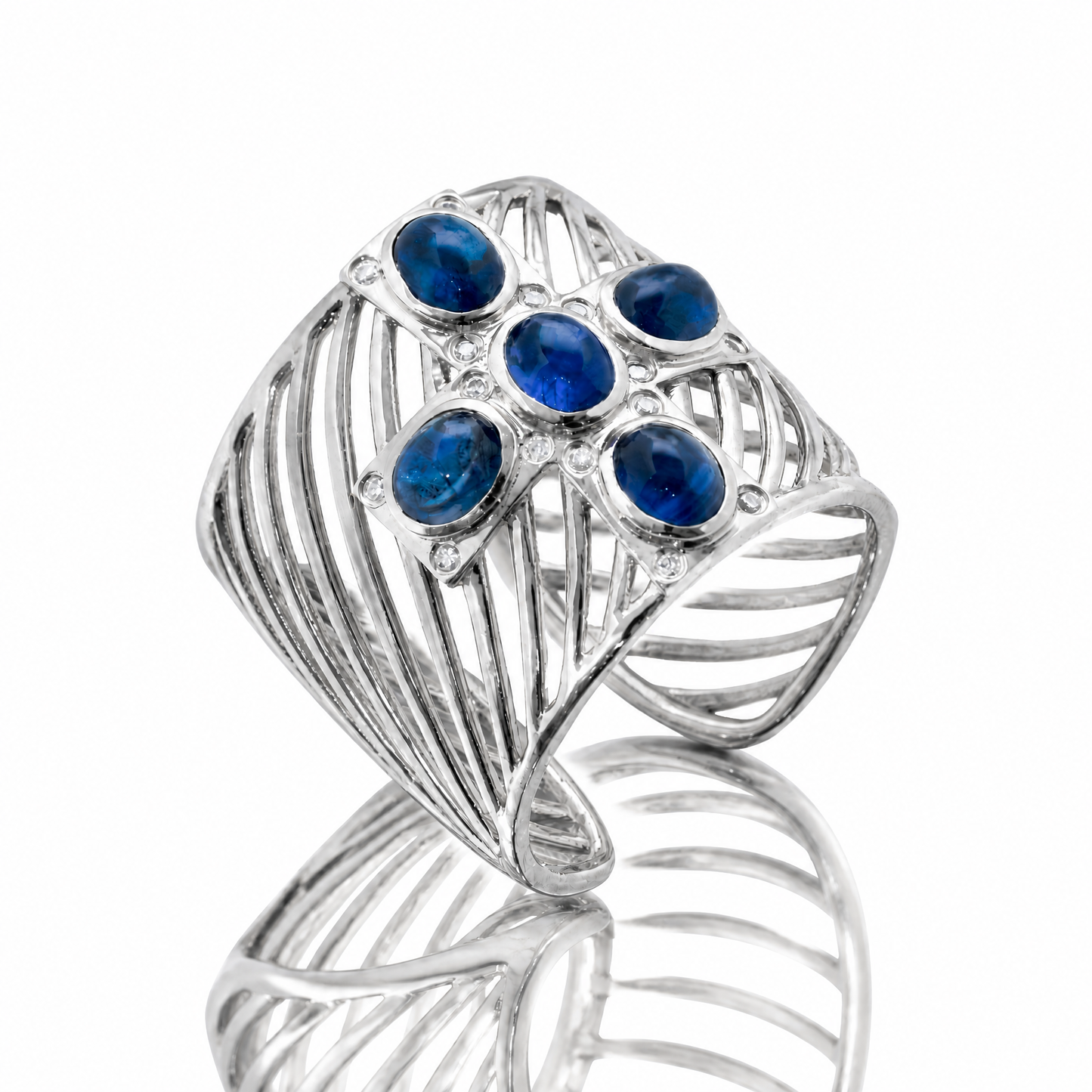 18K 紅藍寶石戒指 18K Ruby Sapphire Ring