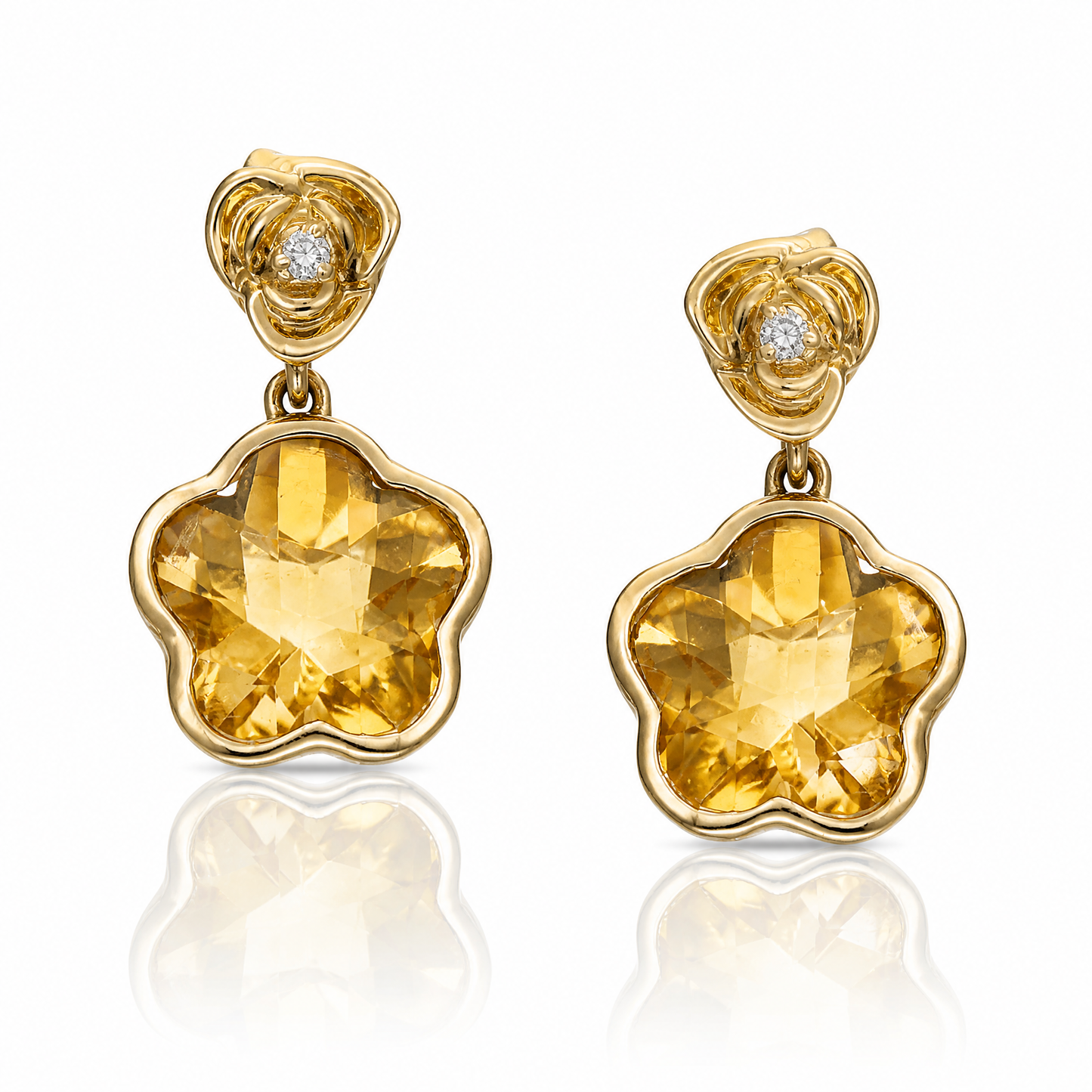 01803 Citrine Earring