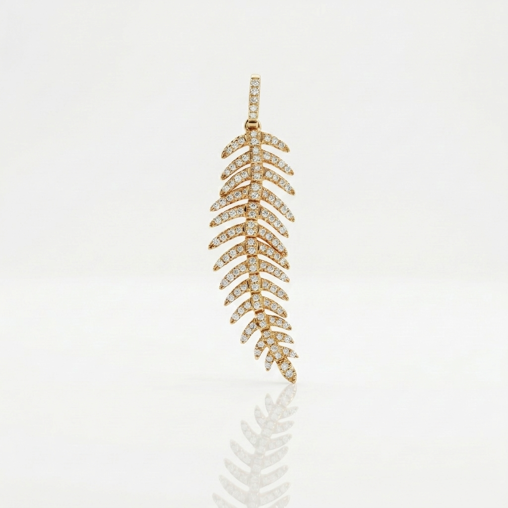 18K 鑽石吊墜 18K Diamond Pendant