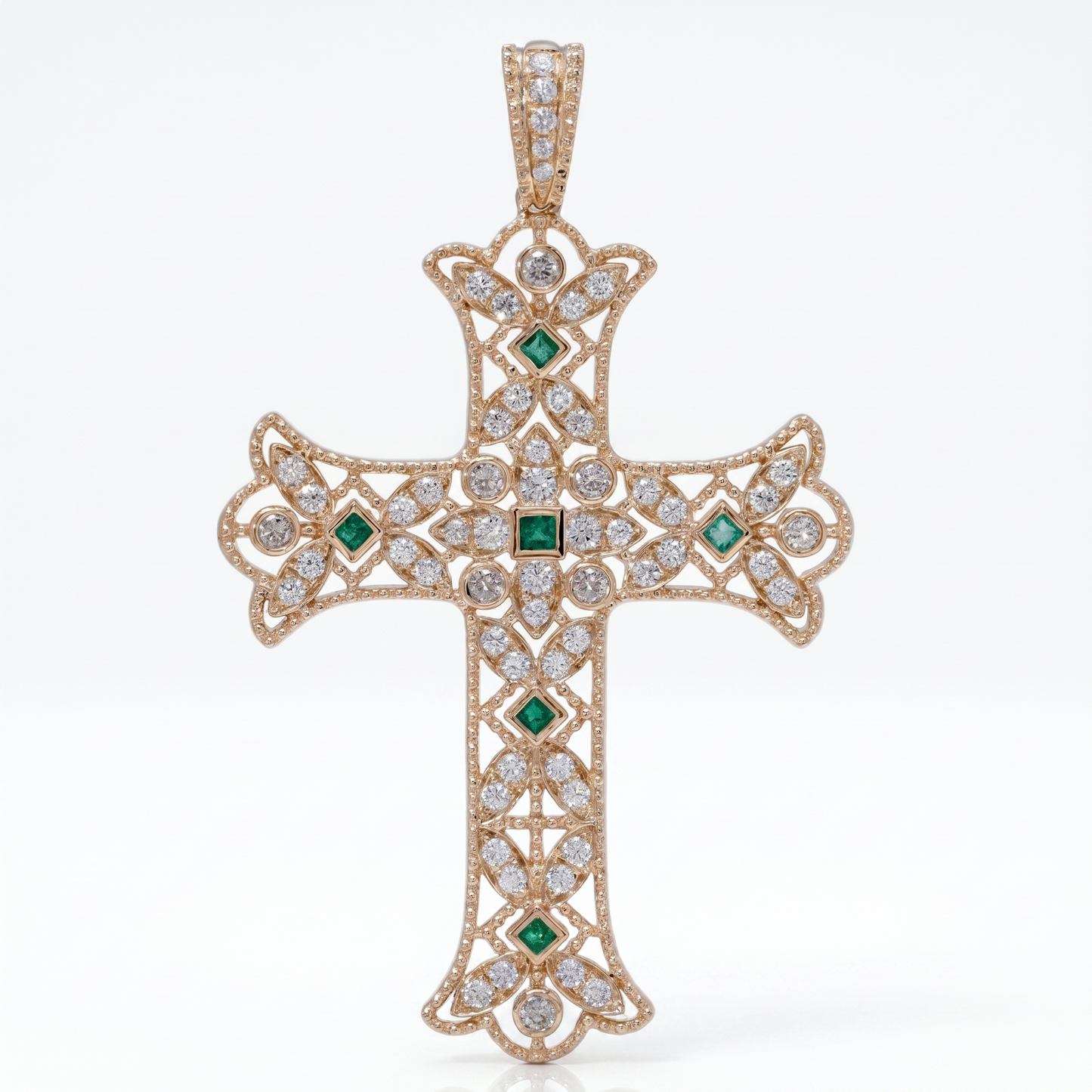 18k 藍寶石鑽石吊墜 18K Sapphire and Diamond Pendant