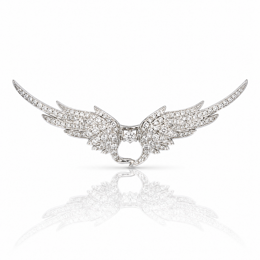 18K 鑽石胸針 18K Diamond Brooch