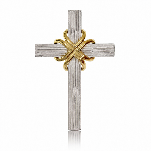 14K 黃白金吊墜 14K Gold and White Pendant