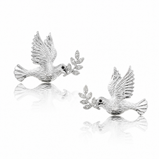 18K 鑽石耳環 18K Diamond Earring