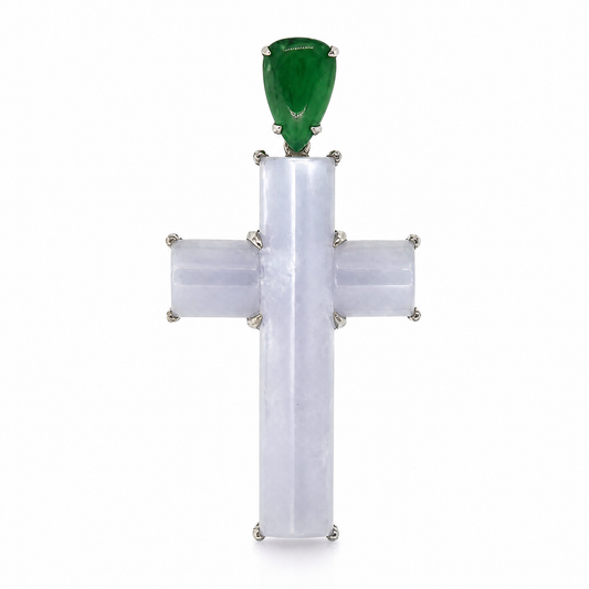 18K翡翠吊墜 18K Jade Pendant