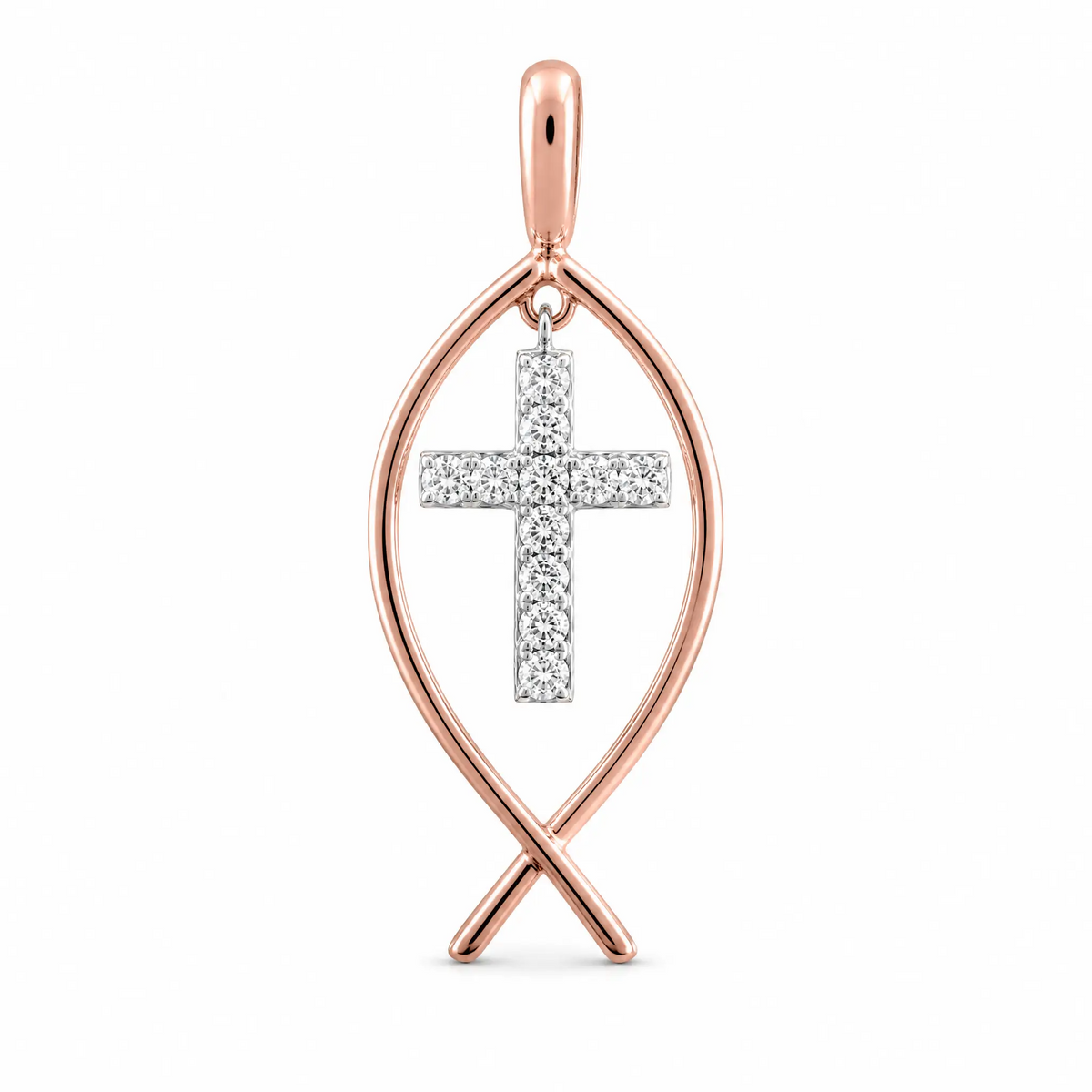 18K 鑽石吊墜 18K Diamond Pendant