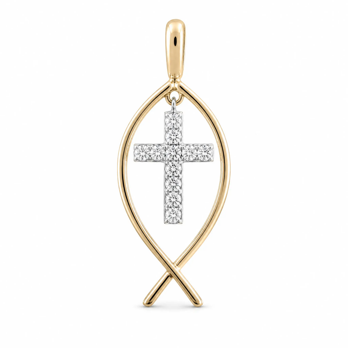 18K 鑽石吊墜 18K Diamond Pendant